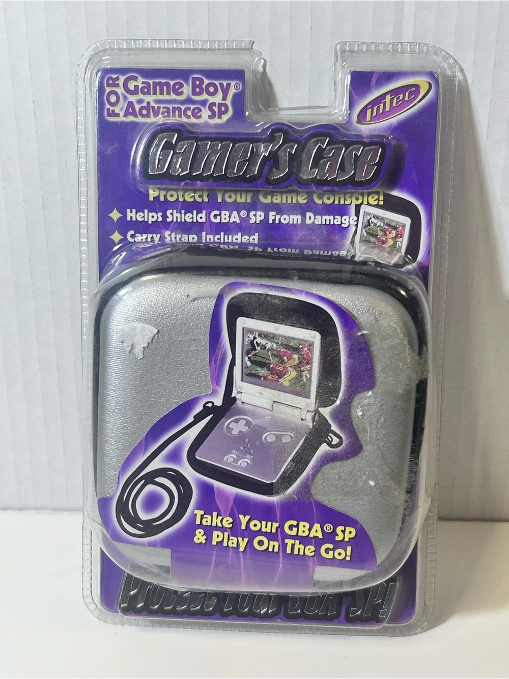 Silver Gamer's Case for Game Boy Advance SP